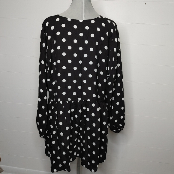 Asos Design oversized polka dot tunic dress 10 - Picture 7 of 12